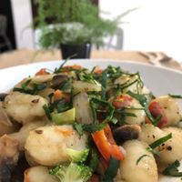 All the food is absolutely delicious. Super diverse and unique menu. Karla, the owner is the sweetest and very knowledgeable. 
A must come if you’re in Antigua!  at Sat Nam in Antigua