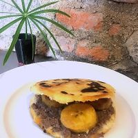 Arepa at Sat Nam in Antigua