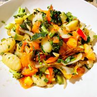 Gnocchi at Sat Nam in Antigua