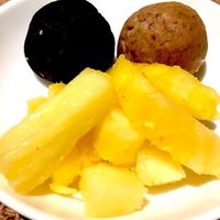 PINEAPPLE WITH COCOA at Sat Nam in Antigua