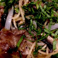 Pâtes au Babacanoush at Sat Nam in Antigua