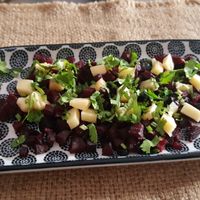 Beet Appetizer at Sat Nam in Antigua