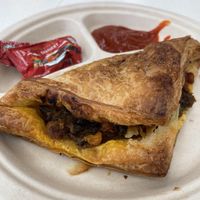 Veg puff  at Chaat House in Bothell