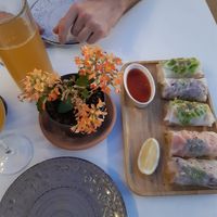 spring rolls at V-Thos in Javea