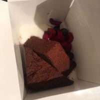 Brownies to go at V-Thos in Javea