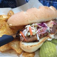 Korean BBQ Sandwich  at Stanley's Northeast Bar Room in Minneapolis