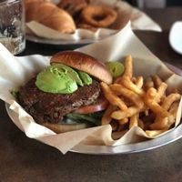 Impossible burger at Stanley's Northeast Bar Room in Minneapolis