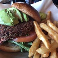 Impossible burger at Stanley's Northeast Bar Room in Minneapolis