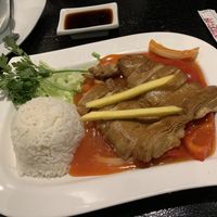 vegan duck  at Wok and Roll in Bochum