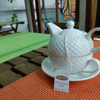 Exotic tea! at Sara Green - Vegan Bistro in Bucharest