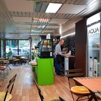 Interior at Sara Green - Vegan Bistro in Bucharest