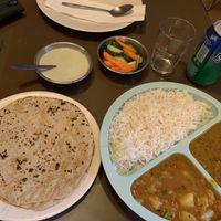 The lunch set at Smrat Pure Veg - Chungking 5th Floor in Kowloon