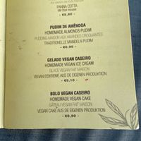 Vegan dessert!   at Lusitania in Alvor