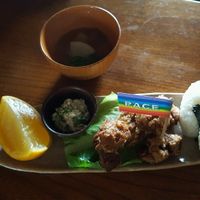 Kid's vegan kaarage set at Shokudo Pace in Kamakura