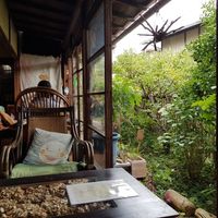Garden view at Shokudo Pace in Kamakura