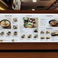 Menu at Greendot - Vivocity in Central Singapore