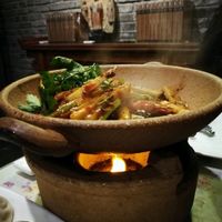 bamboo dish at Baihe - Lily Vegetarian - Dongcheng in Beijing