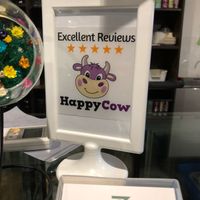 Excellent reviews decal at Time's Vege 时'素 in West Singapore