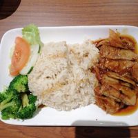 Chicken Rice at Time's Vege 时'素 in West Singapore