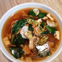 Hor fun at Time's Vege 时'素 in West Singapore