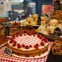 Baked Goods Table at Singl-end - Garnethill in Glasgow