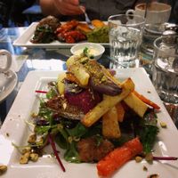 Open Sandwich at Singl-end - Garnethill in Glasgow