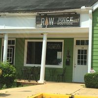 front at RAW Juice Boutique in Roswell