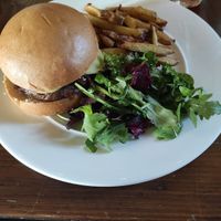 Truffle shuffle burger at Harmonium in Edinburgh