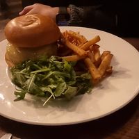 Truffle Shuffle Cheese and Bacon Burger at Harmonium in Edinburgh