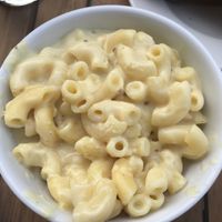 Mac n cheese at Harmonium in Edinburgh