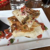 haggis quesadilla   at Harmonium in Edinburgh