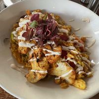 Chargrilled Spiced Cauliflower Steak  at Harmonium in Edinburgh
