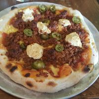 Pizza at Harmonium in Edinburgh