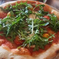 Pizza margherita at Harmonium in Edinburgh