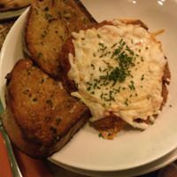 Vegan chicken parmigiana at Harmonium in Edinburgh