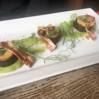 Oyster mushrooms at Harmonium in Edinburgh