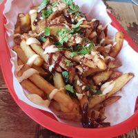Loaded fries! at Harmonium in Edinburgh