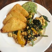 Tofu scramble  at Harmonium in Edinburgh