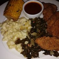 Southern combo plate at Harmonium in Edinburgh