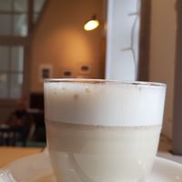 Vegan chai latte at An Tobar Veggie Cafe in Isle Of Mull