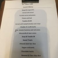   at An Tobar Veggie Cafe in Isle Of Mull