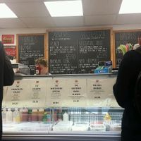 Reception  at New York Deli in Cardiff