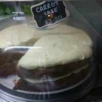 Carrot cake at New York Deli in Cardiff