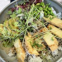 Buddha bowl  at Happy Bean in Prague