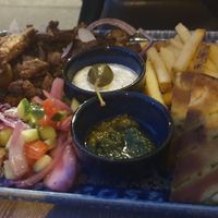 Gyros at Happy Bean in Prague