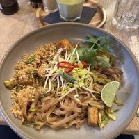 Vegan Pad Thai  at Happy Bean in Prague