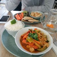 red curry at Happy Bean in Prague
