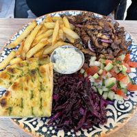 Gyros Plate   at Happy Bean in Prague