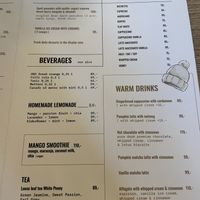 Drinks   at Happy Bean in Prague