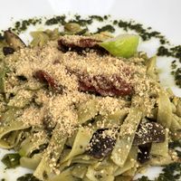 Vegan pesto at Happy Bean in Prague